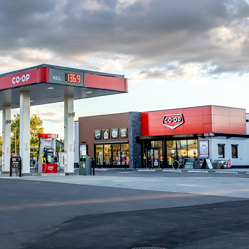 CoOp Gas Bar WL Construction